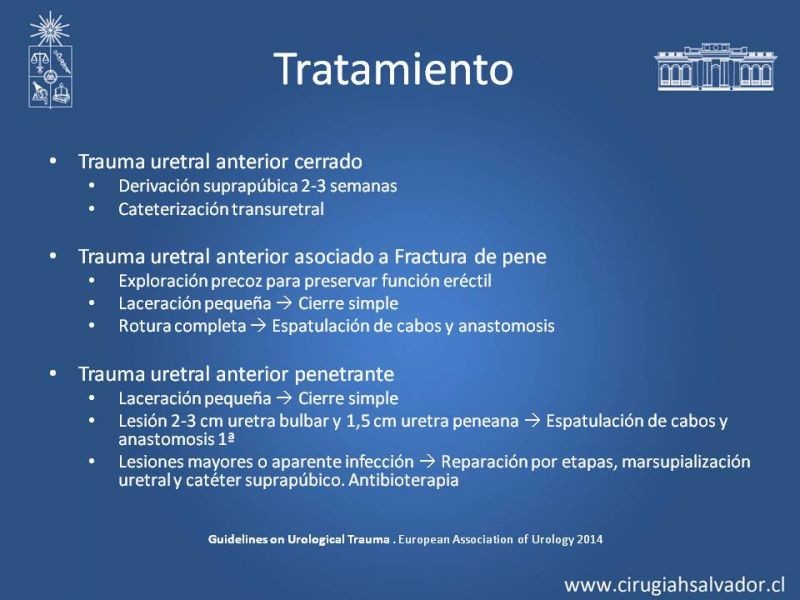 Diapositiva 35 de Lesiones de vía urinaria