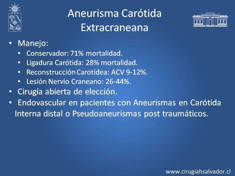 Diapositiva 51 de Aneurismas Periféricos