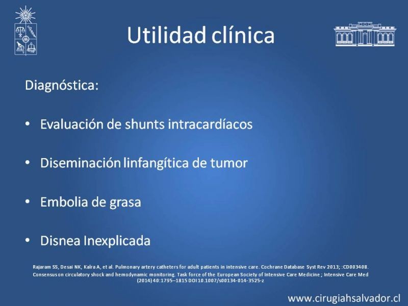 Diapositiva 13 de Catéter de Swan-Ganz y patrones hemodinámicos del shock