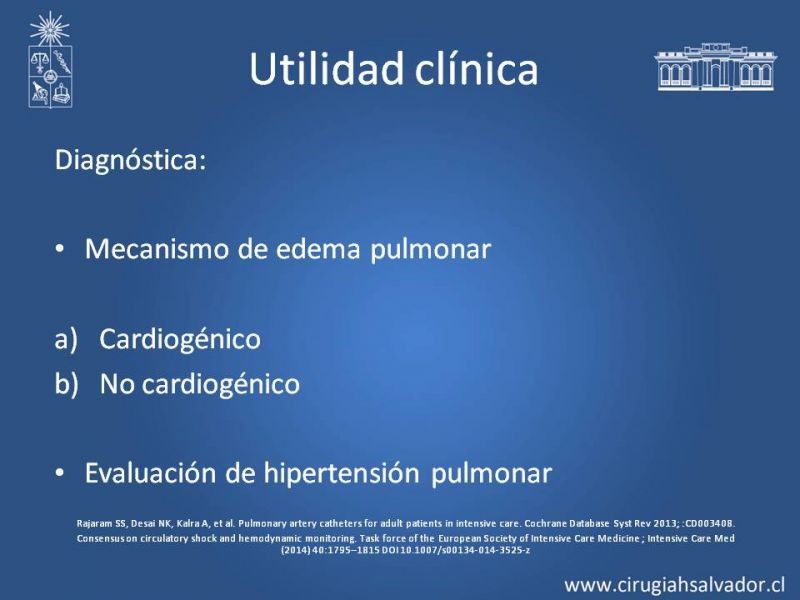 Diapositiva 12 de Catéter de Swan-Ganz y patrones hemodinámicos del shock