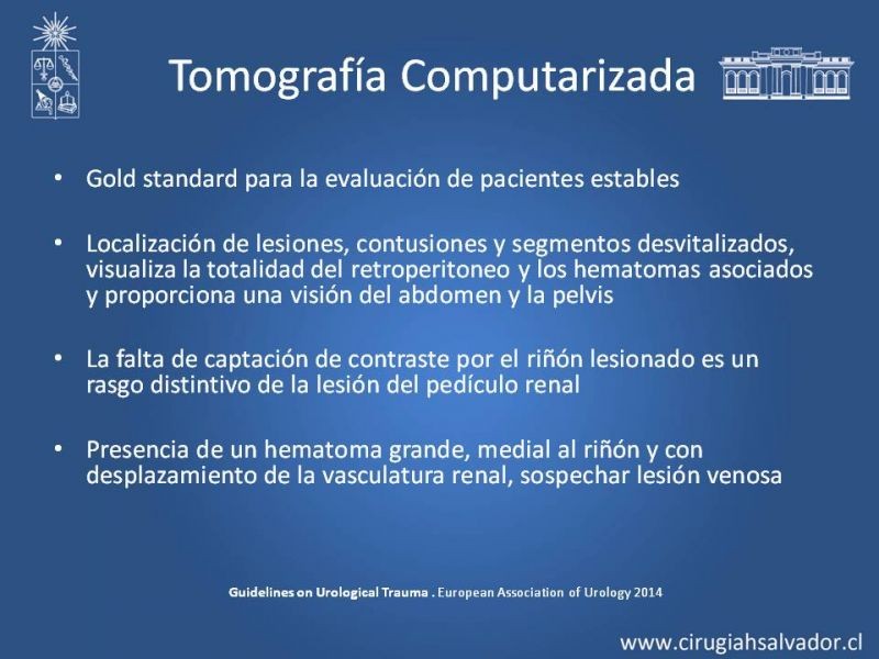Diapositiva 19 de Lesiones de vía urinaria