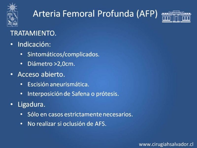 Diapositiva 35 de Aneurismas Periféricos