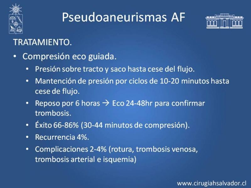 Diapositiva 32 de Aneurismas Periféricos