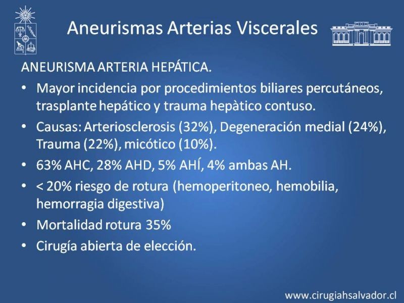 Diapositiva 44 de Aneurismas Periféricos