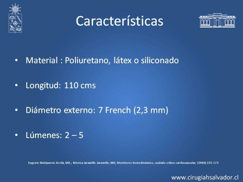 Diapositiva 3 de Catéter de Swan-Ganz y patrones hemodinámicos del shock