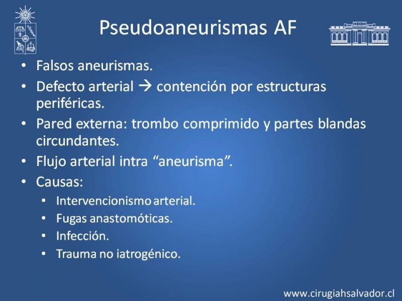 Diapositiva 26 de Aneurismas Periféricos
