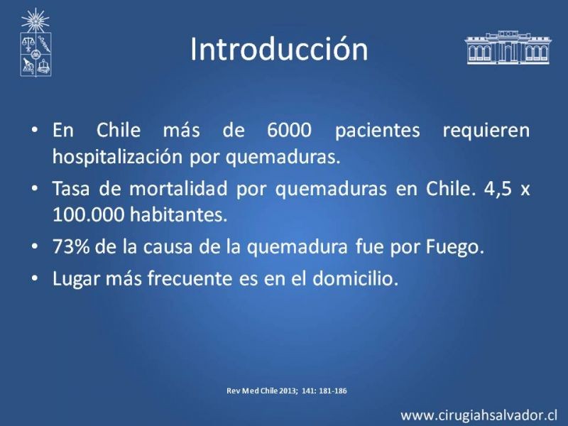 Diapositiva 2 de Manejo Médico del Gran Quemado