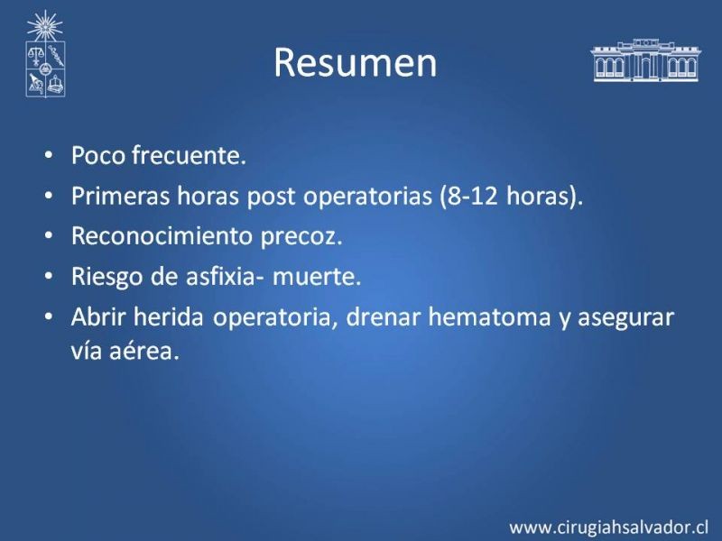 Diapositiva 23 de Hematoma Cervical