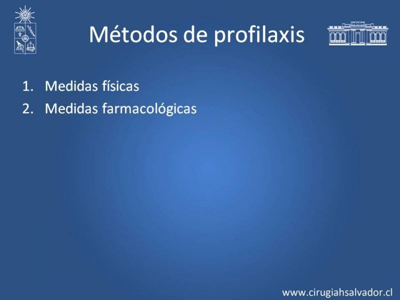 Diapositiva 12 de Prevención Enfermedad Tromboembólica