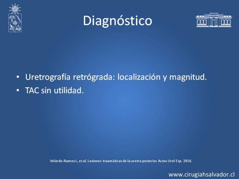 Diapositiva 14 de Trauma Uretral