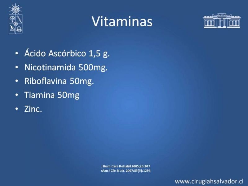 Diapositiva 25 de Manejo Médico del Gran Quemado
