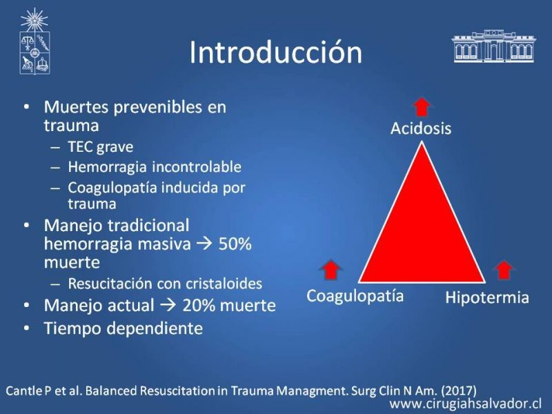 Diapositiva 2 de Terapia transfusional en trauma