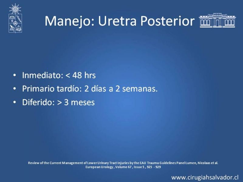 Diapositiva 22 de Trauma Uretral