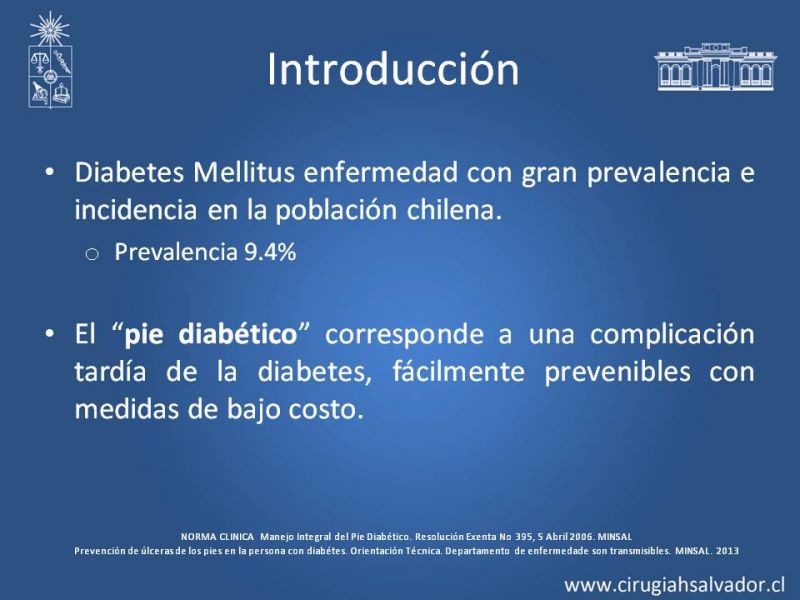 Diapositiva 1 de Pie Diabético