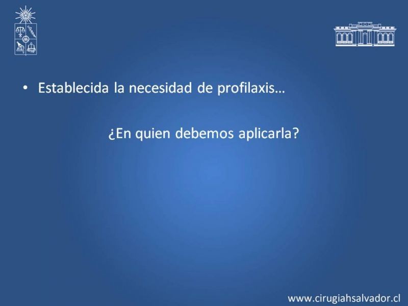 Diapositiva 6 de Prevención Enfermedad Tromboembólica
