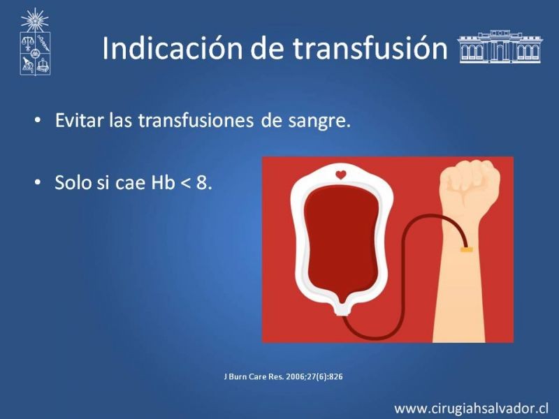 Diapositiva 18 de Manejo Médico del Gran Quemado