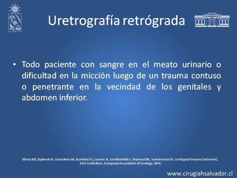 Diapositiva 15 de Trauma Uretral