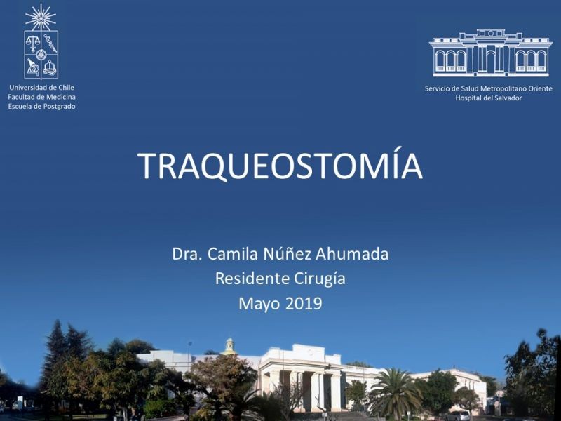 Diapositiva 18 de Traqueostomía