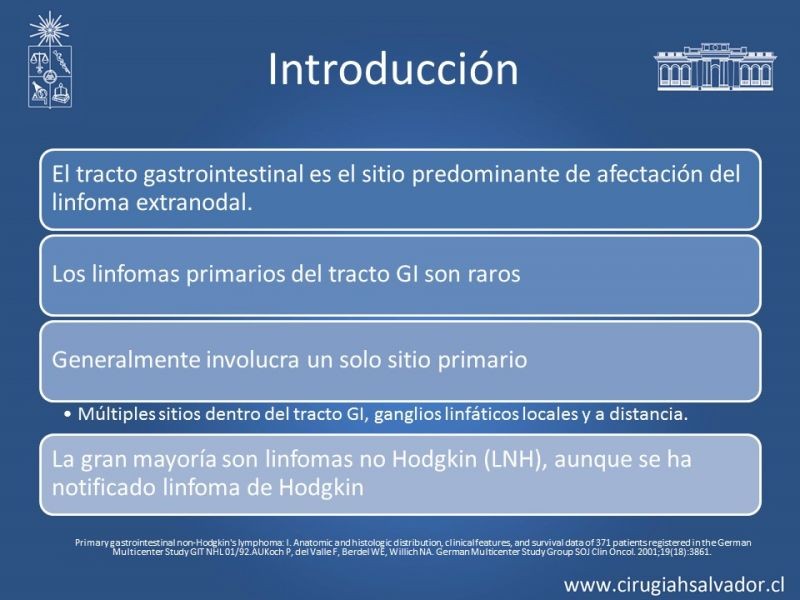 Diapositiva 12 de Caso Clínico: Linfoma Gástrico