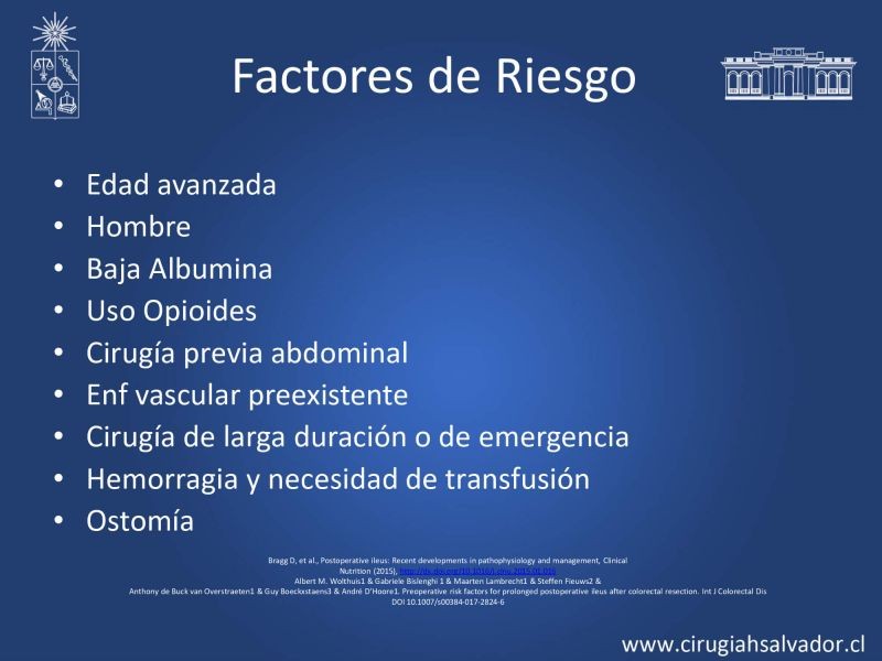 Diapositiva 5 de Ileo postoperatorio