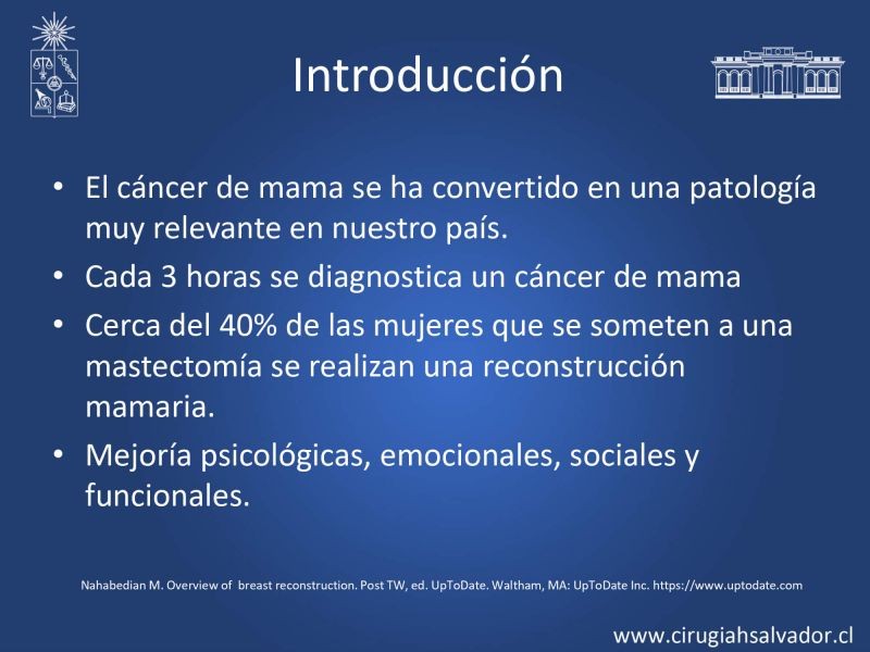 Diapositiva 2 de Reconstrucción mamaria