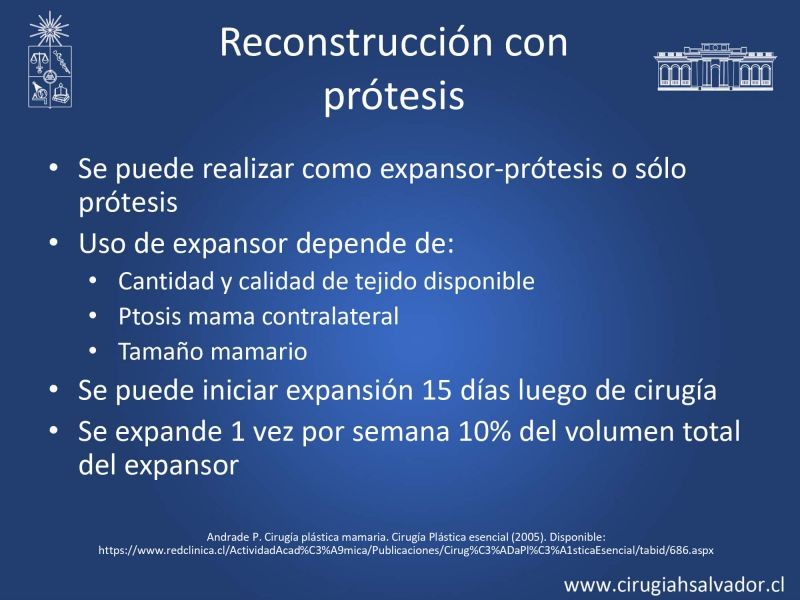 Diapositiva 8 de Reconstrucción mamaria