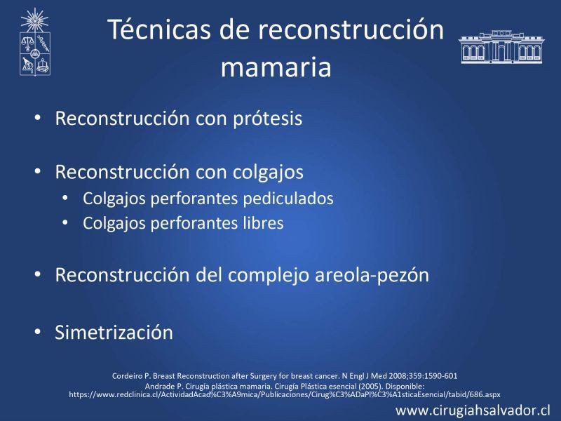 Diapositiva 7 de Reconstrucción mamaria