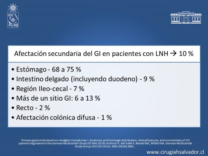 Diapositiva 14 de Caso Clínico: Linfoma Gástrico