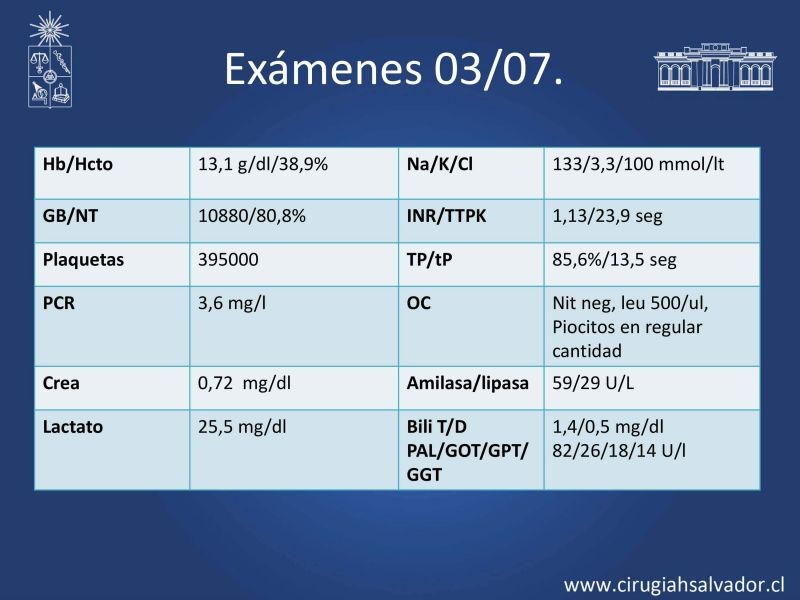 Diapositiva 9 de Caso Clínico: vólvulo sigmoides