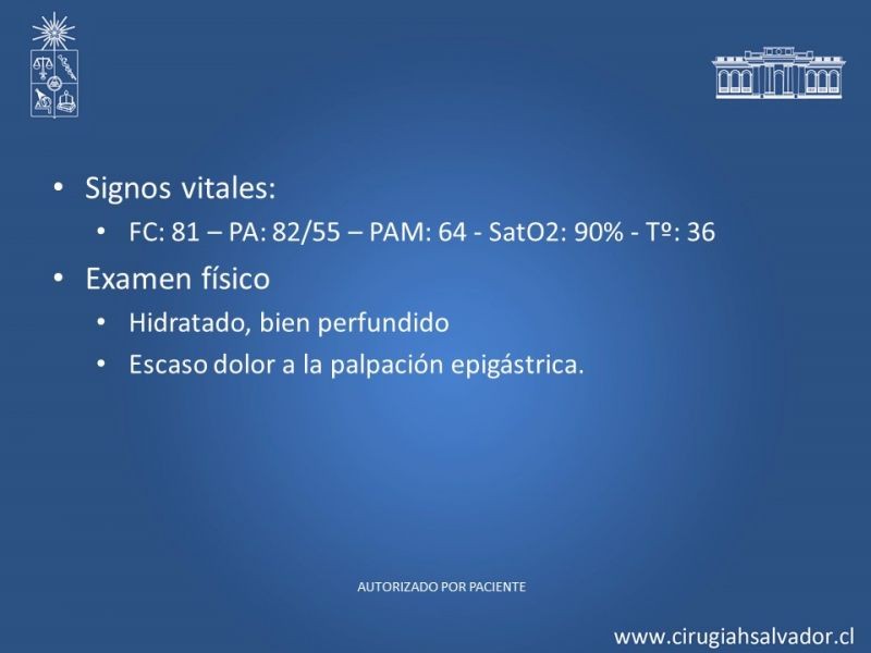Diapositiva 3 de Caso Clínico: Linfoma Gástrico