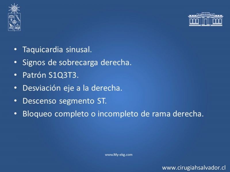 Diapositiva 19 de TEP masivo: Diagnóstico y tratamiento