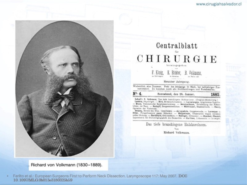 Diapositiva 5 de Disección Ganglionar Cervical: Historia y Bases Anatómicas