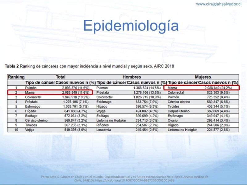 Diapositiva 2 de Terapia Endocrina en Cáncer de Mama con Receptores Hormonales (+) No Avanzados