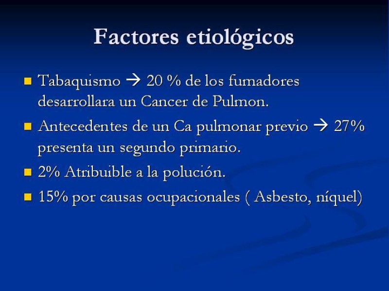 Diapositiva 2 de Tratamiento Cáncer Pulmonar Células no Pequeñas
