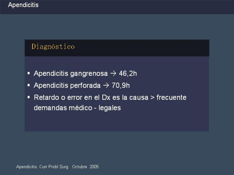 Diapositiva 12 de Apendicitis