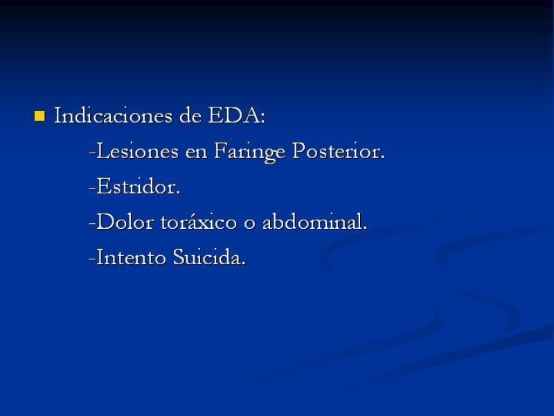 Diapositiva 15 de Lesiones Esofágicas por Cáusticos
