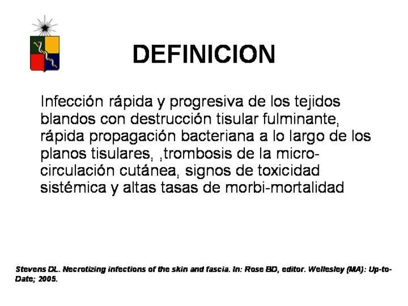 Diapositiva 2 de Fasceitis necrotizante