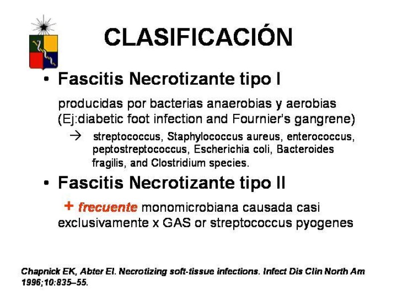 Diapositiva 6 de Fasceitis necrotizante