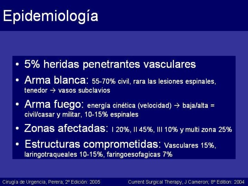 Diapositiva 2 de Trauma Cervical Penetrante