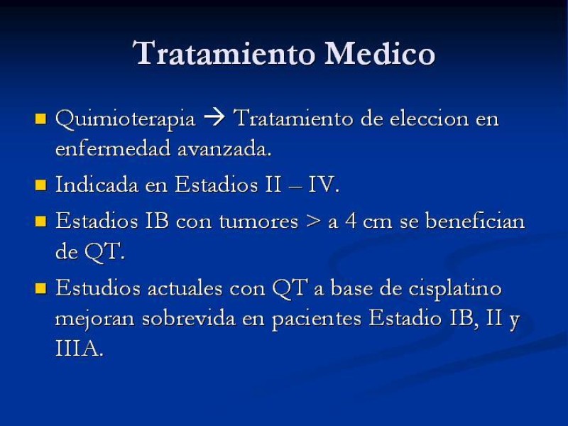 Diapositiva 14 de Tratamiento Cáncer Pulmonar Células no Pequeñas