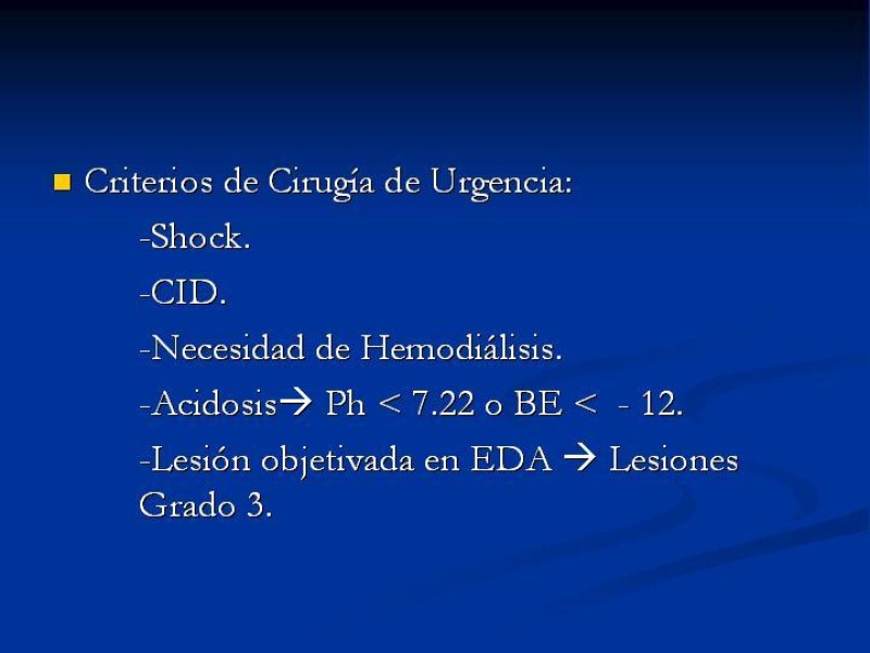 Diapositiva 19 de Lesiones Esofágicas por Cáusticos