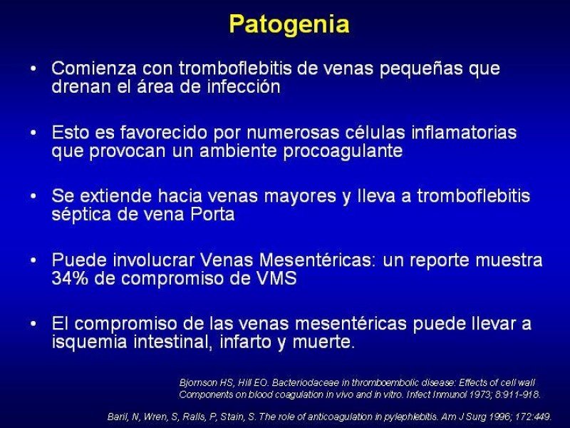 Diapositiva 2 de Pileflebitis