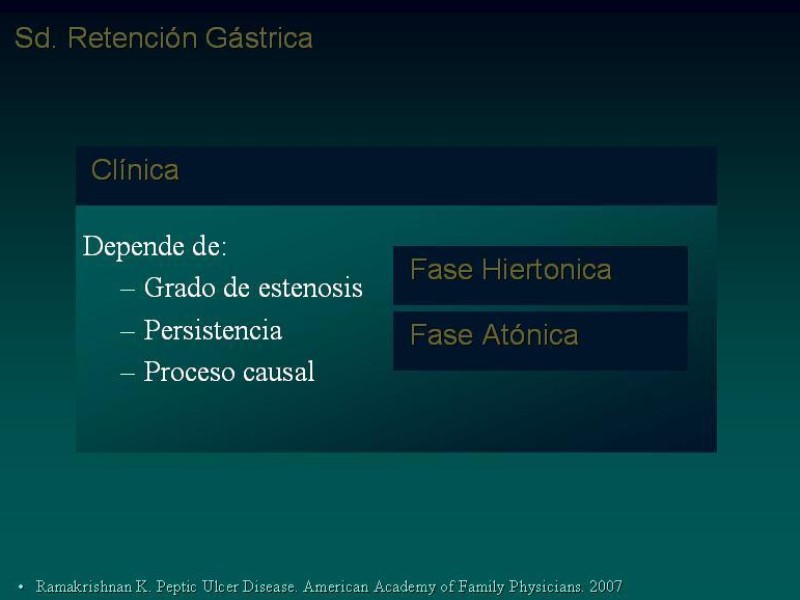 Diapositiva 14 de Síndrome Retención Gástrica