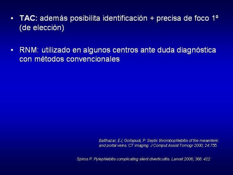 Diapositiva 10 de Pileflebitis