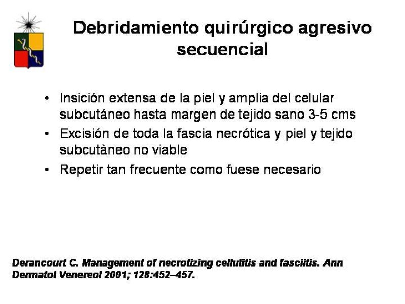 Diapositiva 19 de Fasceitis necrotizante
