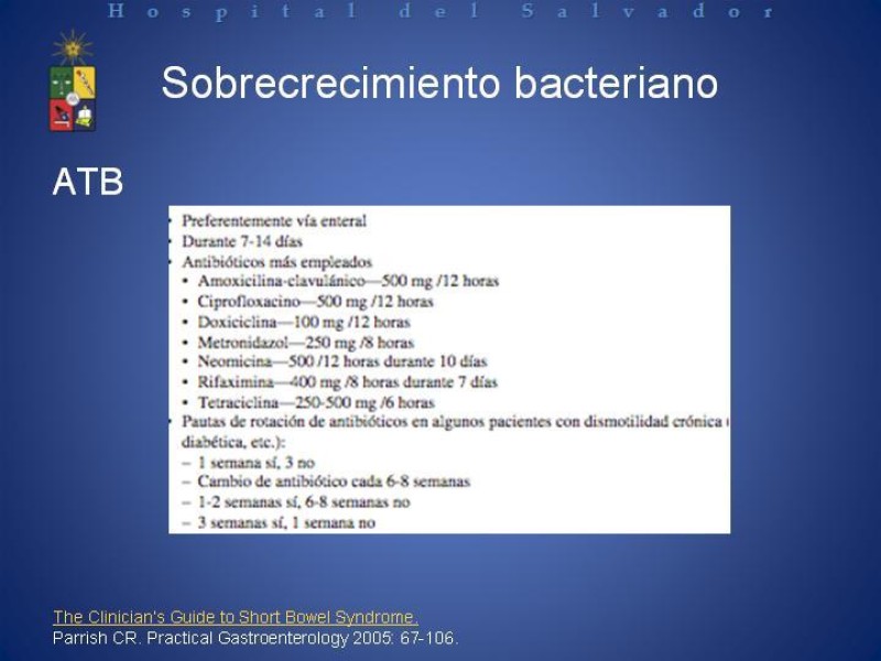 Diapositiva 20 de Síndrome de intestino corto