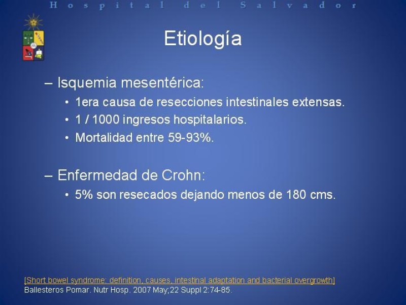 Diapositiva 4 de Síndrome de intestino corto