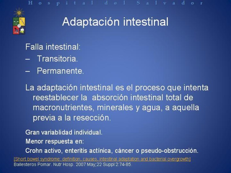 Diapositiva 14 de Síndrome de intestino corto