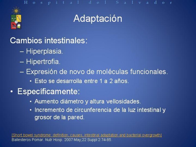 Diapositiva 16 de Síndrome de intestino corto