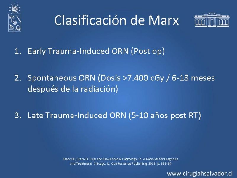 Diapositiva 10 de Osteorradionecrosis